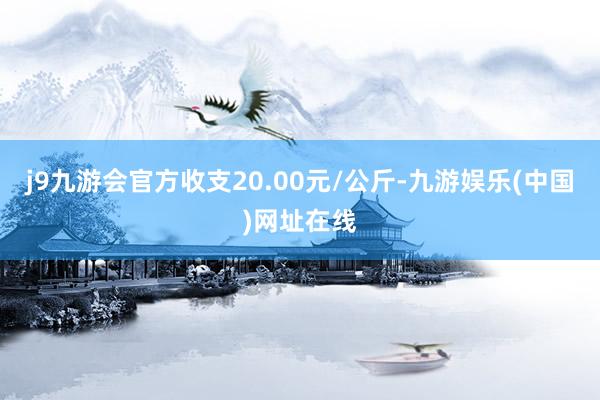 j9九游会官方收支20.00元/公斤-九游娱乐(中国)网址在线