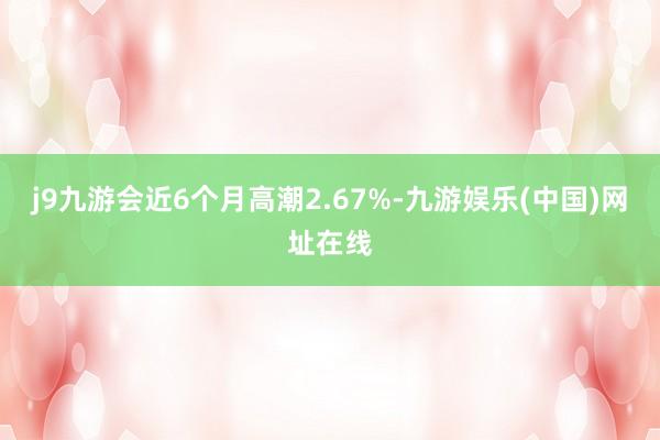 j9九游会近6个月高潮2.67%-九游娱乐(中国)网址在线